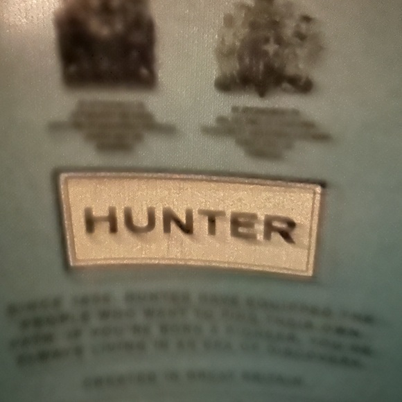Light blue hunter boots - Picture 3 of 4
